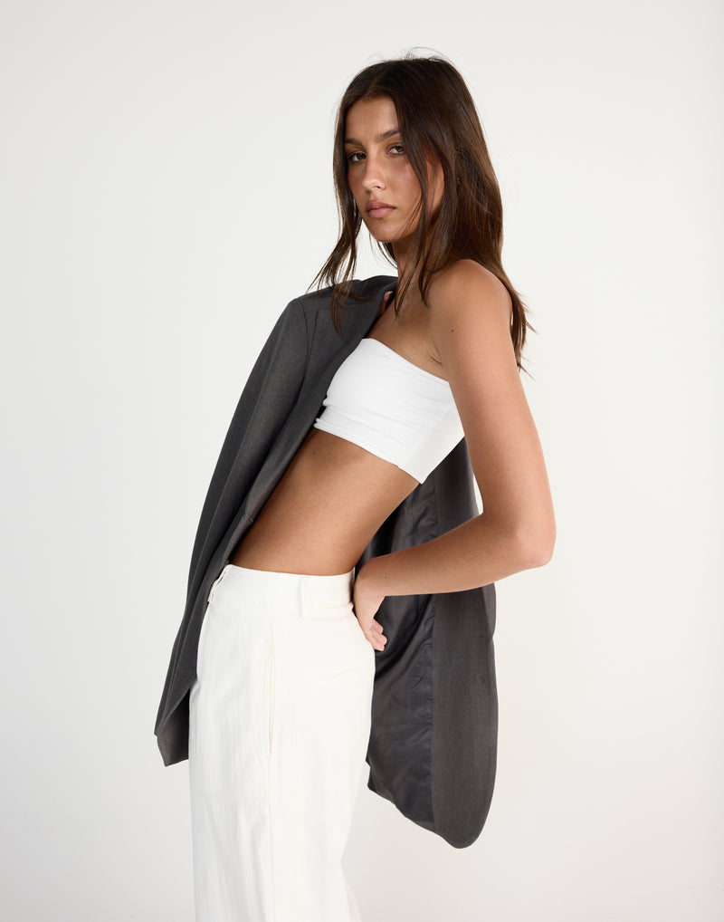 Maribel Bandeau Top (White)