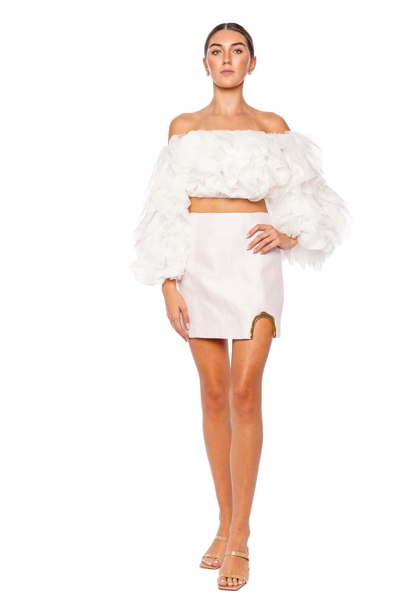 Fantasy Off Shoulder Lace Top
