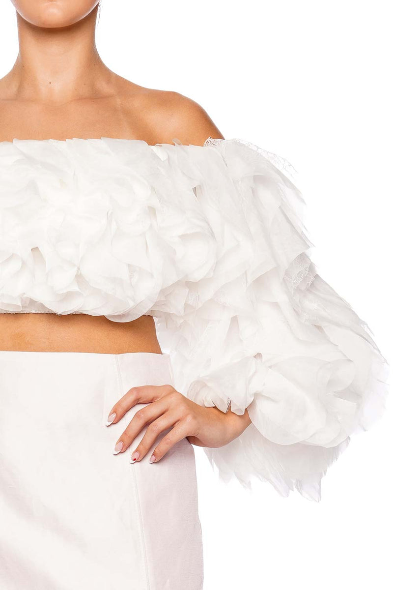 Fantasy Off Shoulder Lace Top