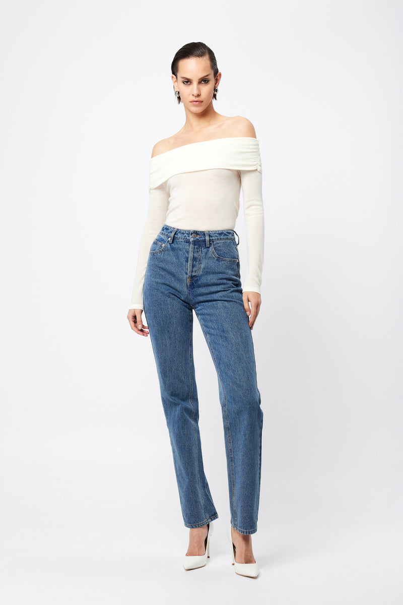 Maine Off Shoulder Merino Top