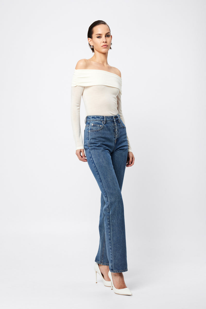 Maine Off Shoulder Merino Top