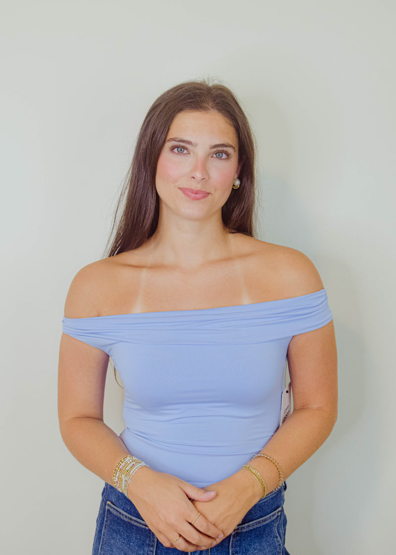 Lana Off-The-Shoulder Contour Top