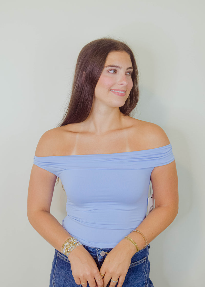 Lana Off-The-Shoulder Contour Top