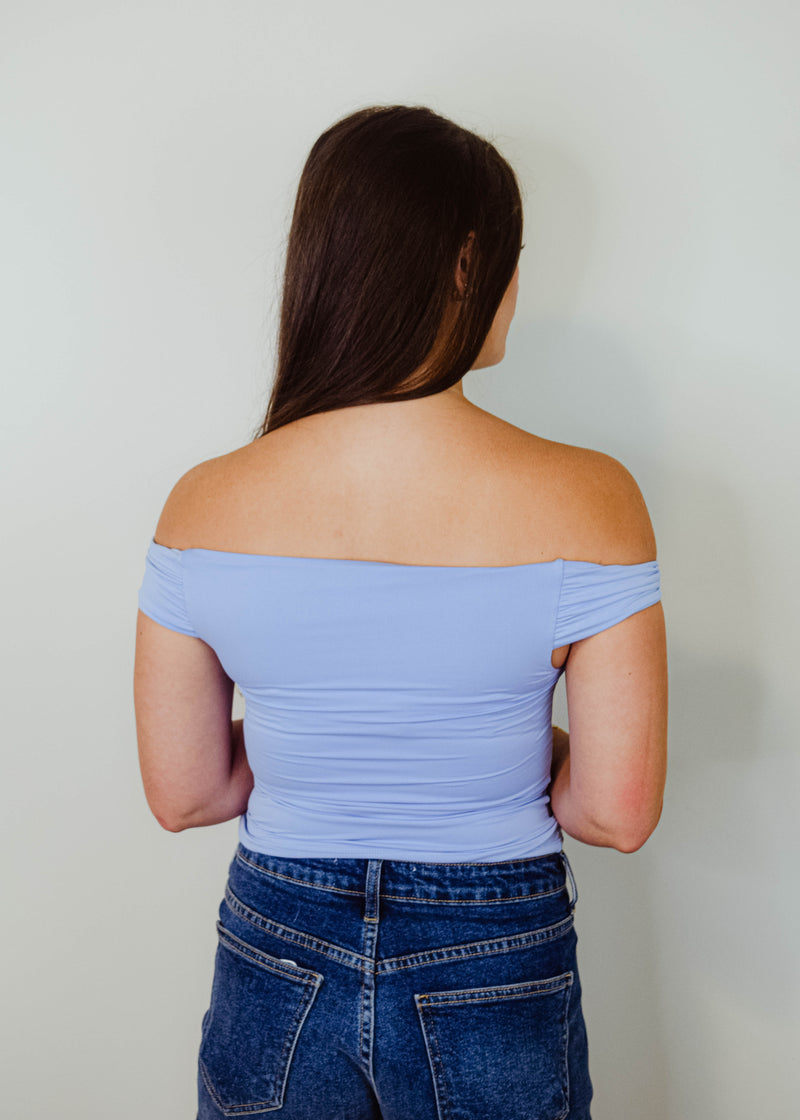Lana Off-The-Shoulder Contour Top