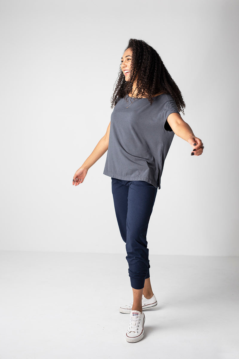 FLIRTY OFF-SHOULDER