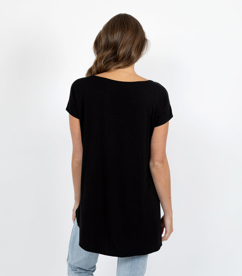 Bamboo Elastane Oversized T-Shirt
