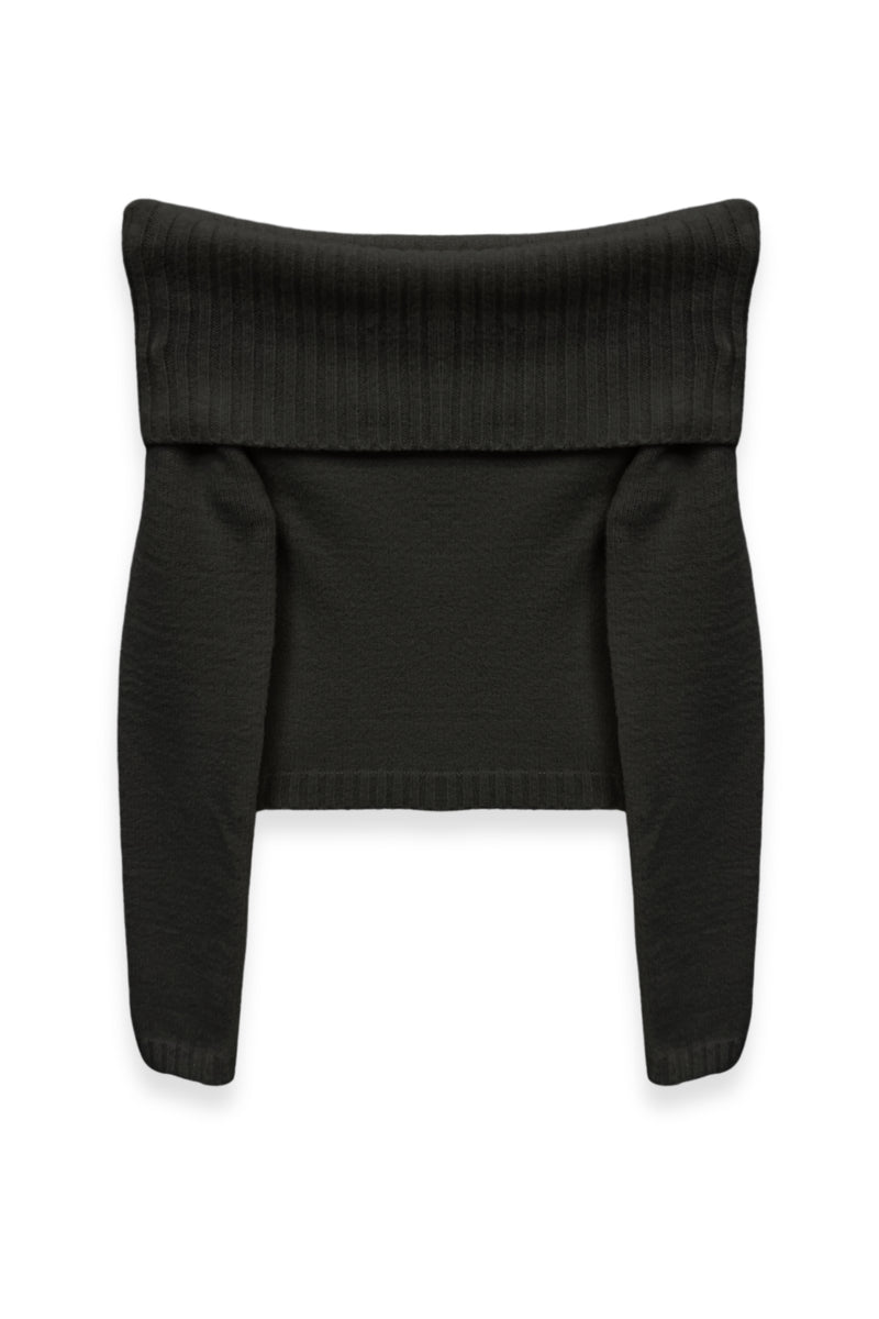 TWEEN NIKKI OFF SHOULDER SWEATER