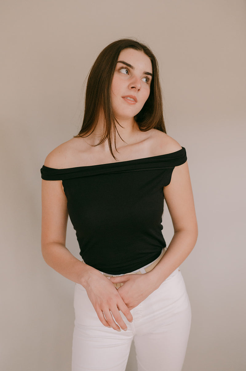 Kenzi Off The Shoulder Top - Black