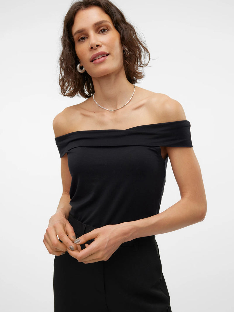 Kenzi Off The Shoulder Top - Black