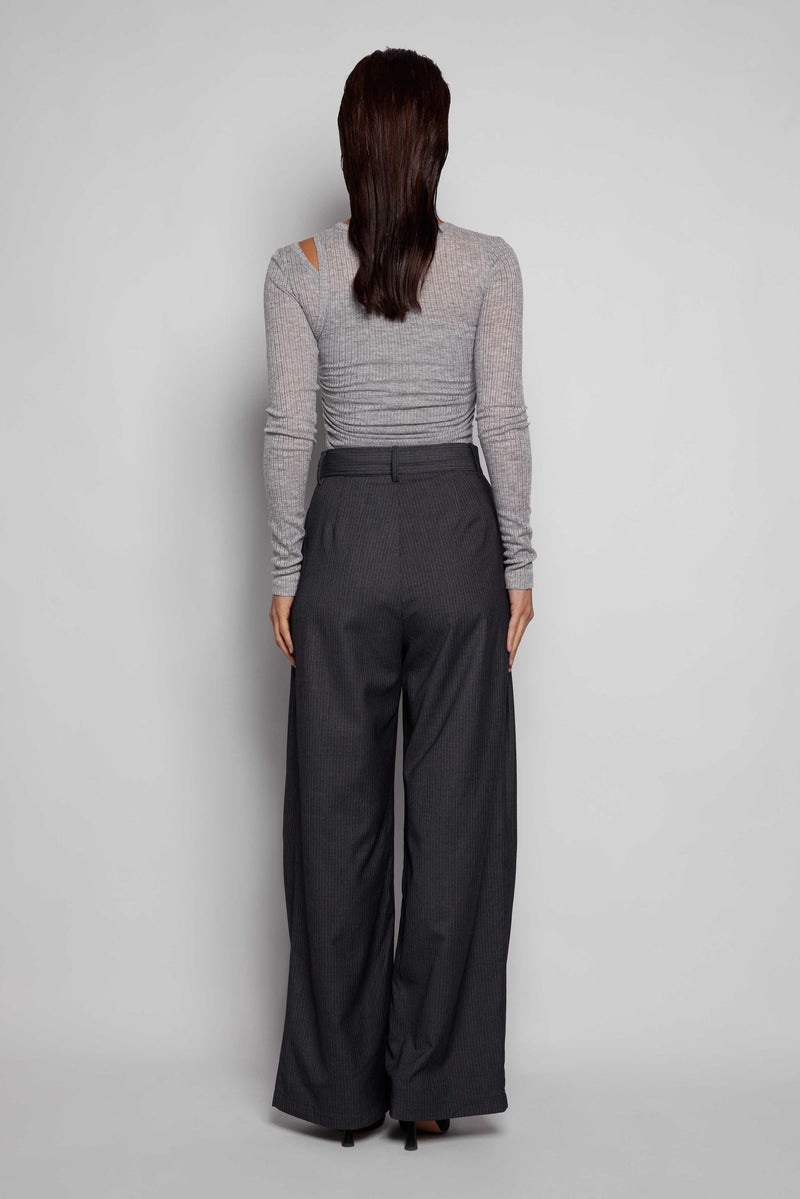 Eden Cut-Out Shoulder Grey Marble- OUTLET