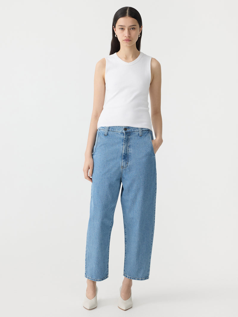 Back Cut Out Mini Rib Tank