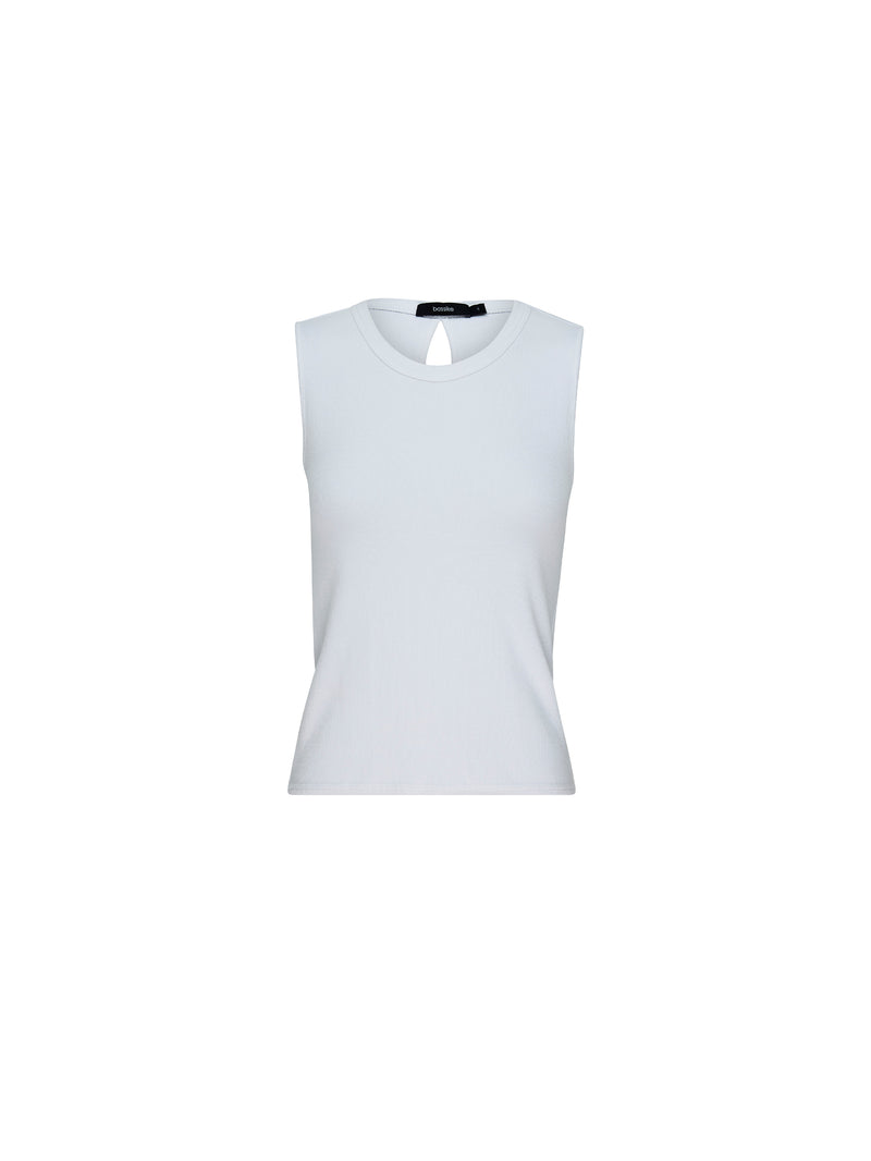 Back Cut Out Mini Rib Tank