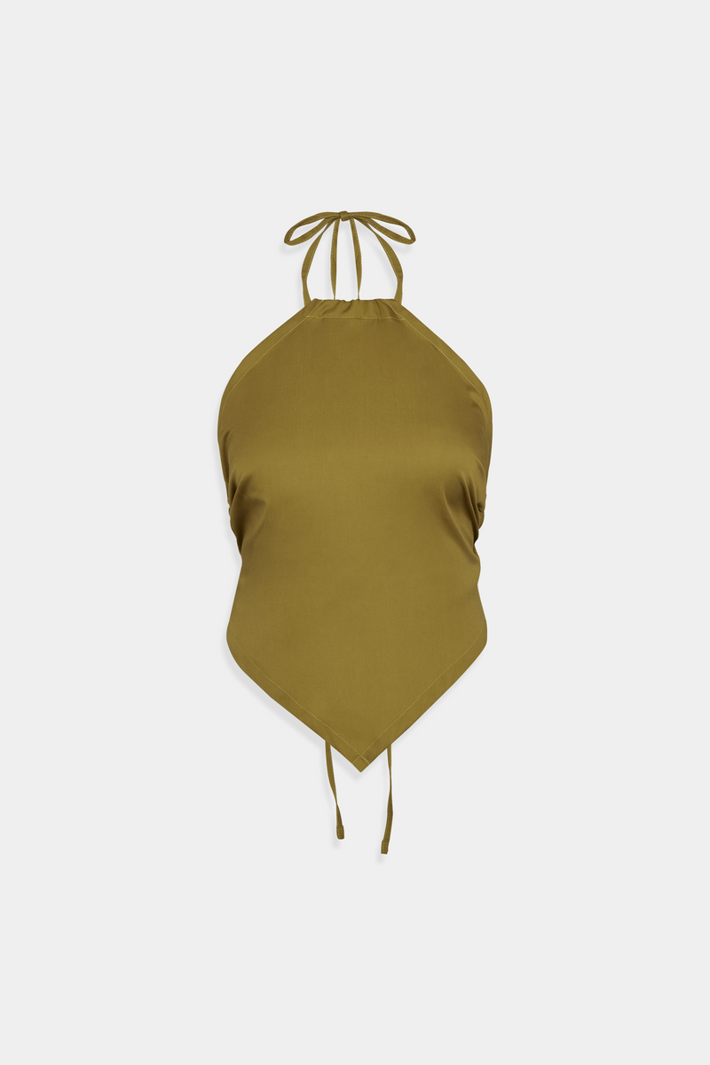 Limoncello Backless Top