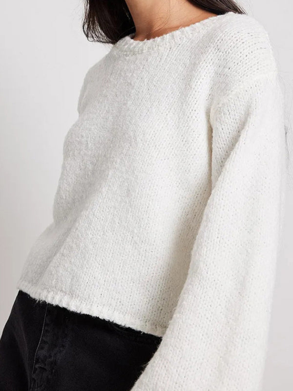Women's Backless Strappy Sweater