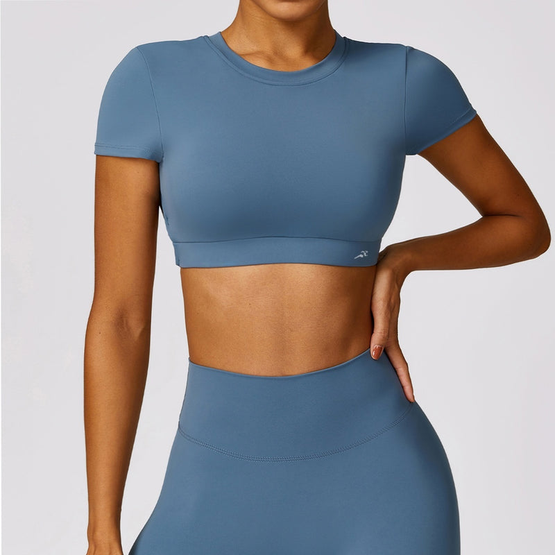 Crop top Backless Ice