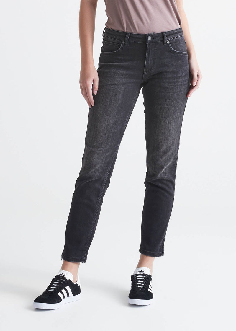 Performance Denim Girlfriend - Vintage Black