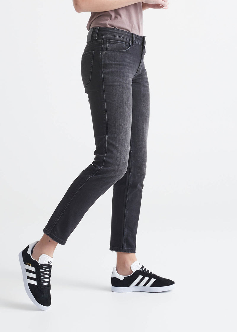 Performance Denim Girlfriend - Vintage Black