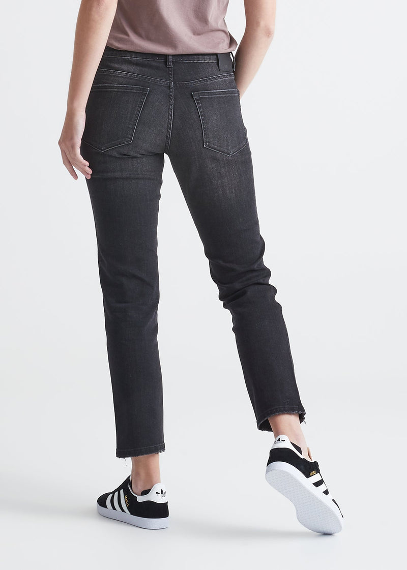 Performance Denim Girlfriend - Vintage Black