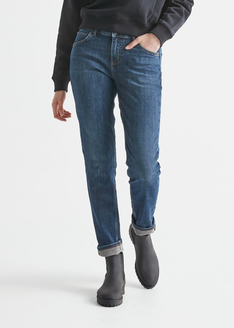 Fireside Denim Girlfriend Jean - Lakeshore