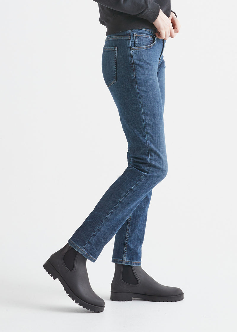 Fireside Denim Girlfriend Jean - Lakeshore