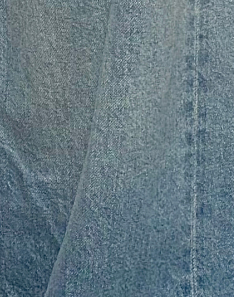 Low Rise Parallel Jeans in Vintage Bleach
