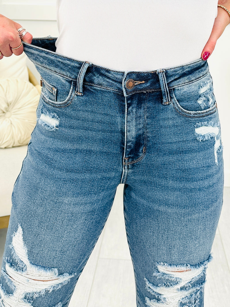 Judy Blue Edge of Perfection Straight Leg Jeans