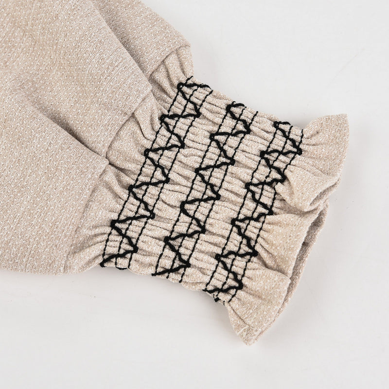 Melange Tropez Embroidery Top