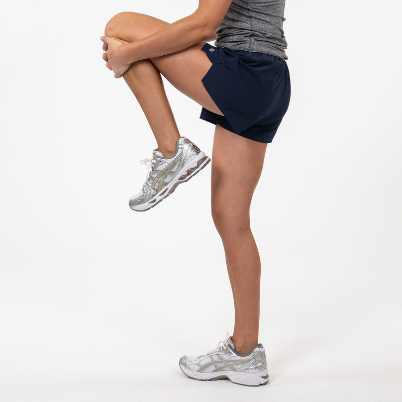 Sunrise Active Short | Solid - Fleet Navy