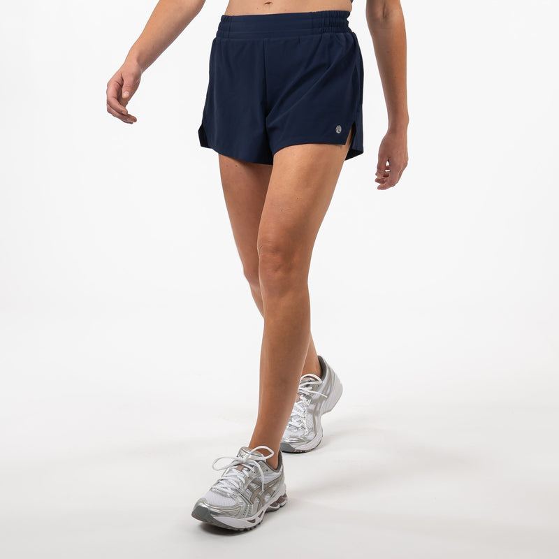 Sunrise Active Short | Solid - Fleet Navy