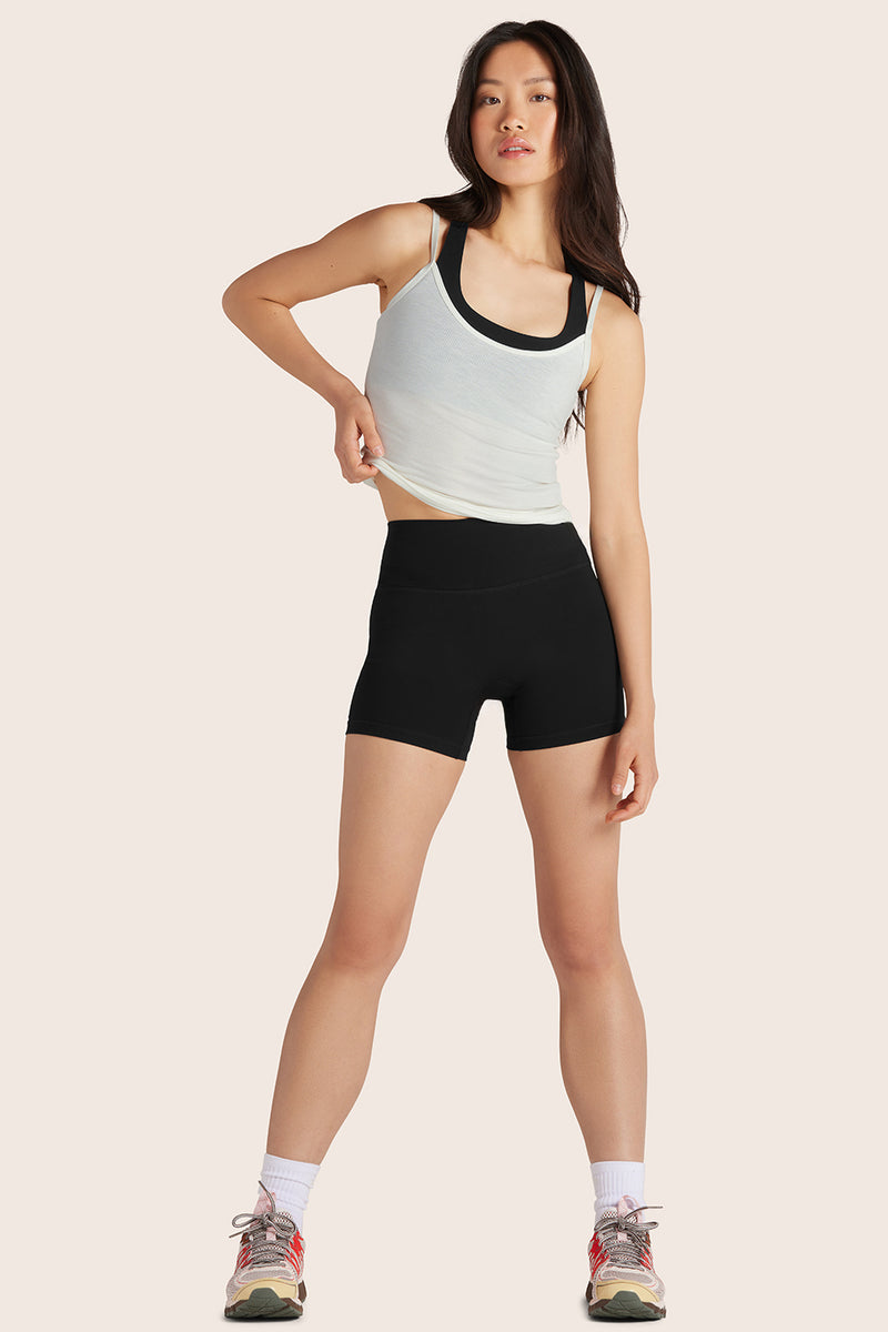 SPORTBODY® (BLOOPERS) SPORTY SHORTS - ONYX