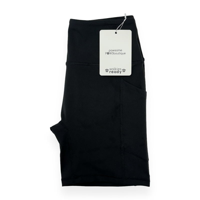 Walkies Ready® - Cycling Shorts - Black