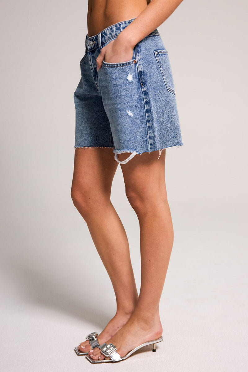 Baggy Bermuda Short - Medium Indigo