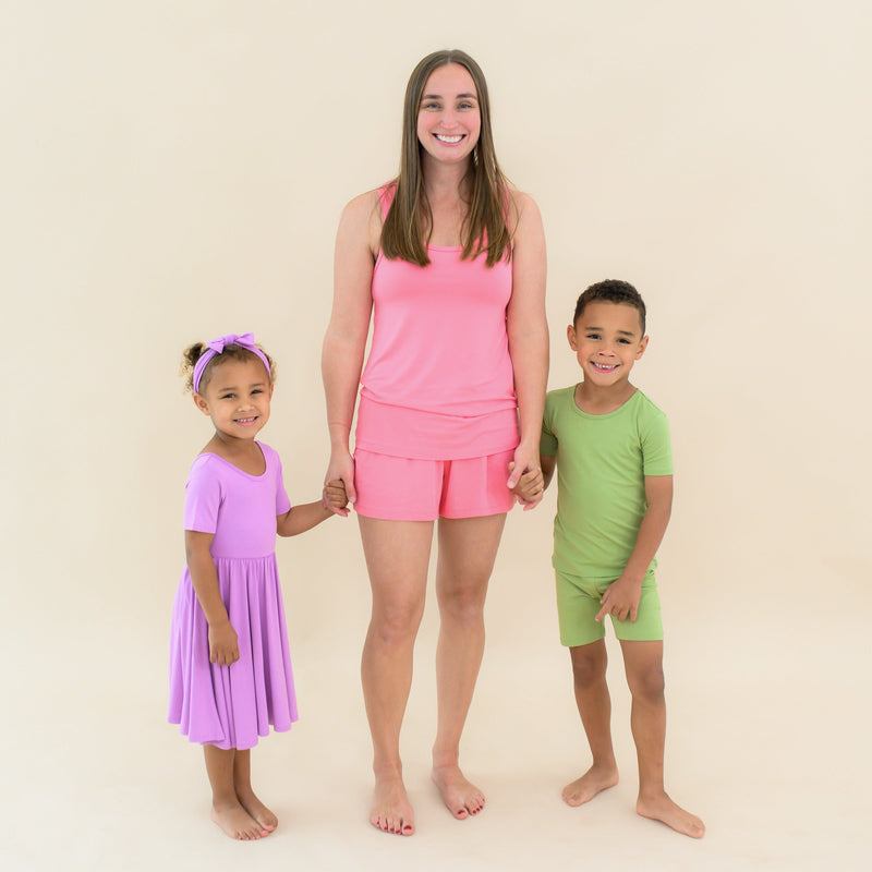 Women’s Tank Set in Guava