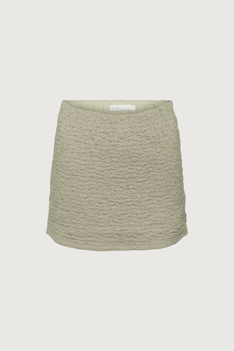 CRINKLE MINI SKIRT