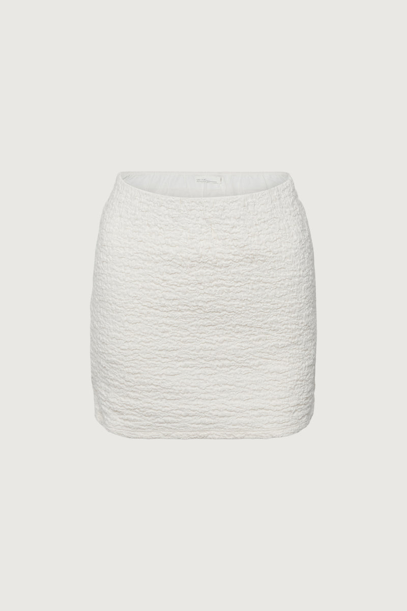 CRINKLE MINI SKIRT